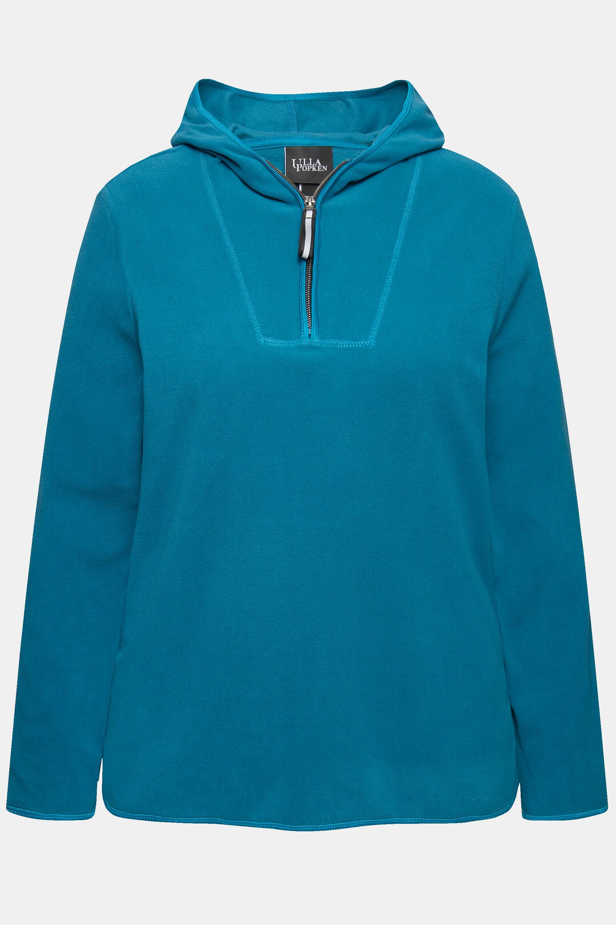 Femme Pull camionneur en polaire coupe courte et oversize matière recyclée 5/5