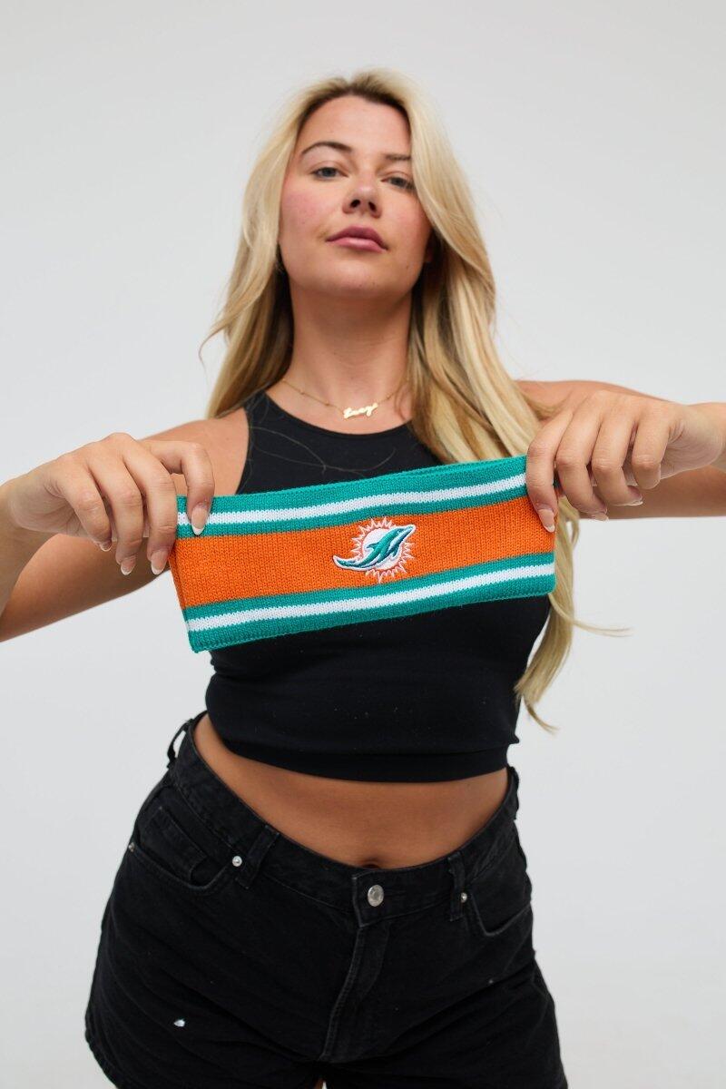 Bandeau Miami Dolphins OOSC x NFL acrylique unisexe g 6/6
