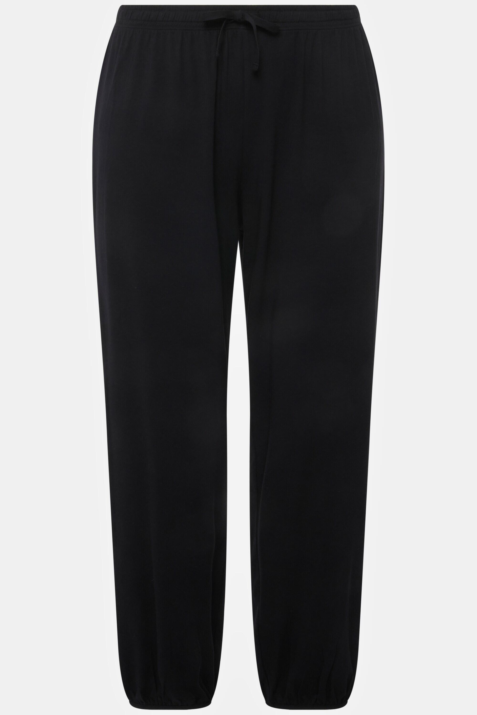 Femme Pantalon de pyjama en modal mélangé coupe droite et taille élastique 9/9