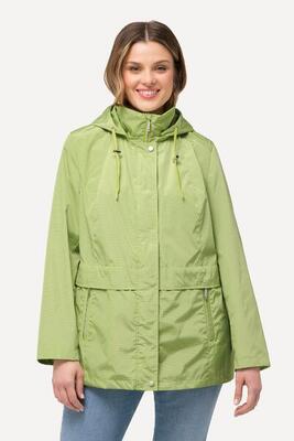 Damen HYPRAR Windbreaker-Jacke wasserabweisend Kapuze