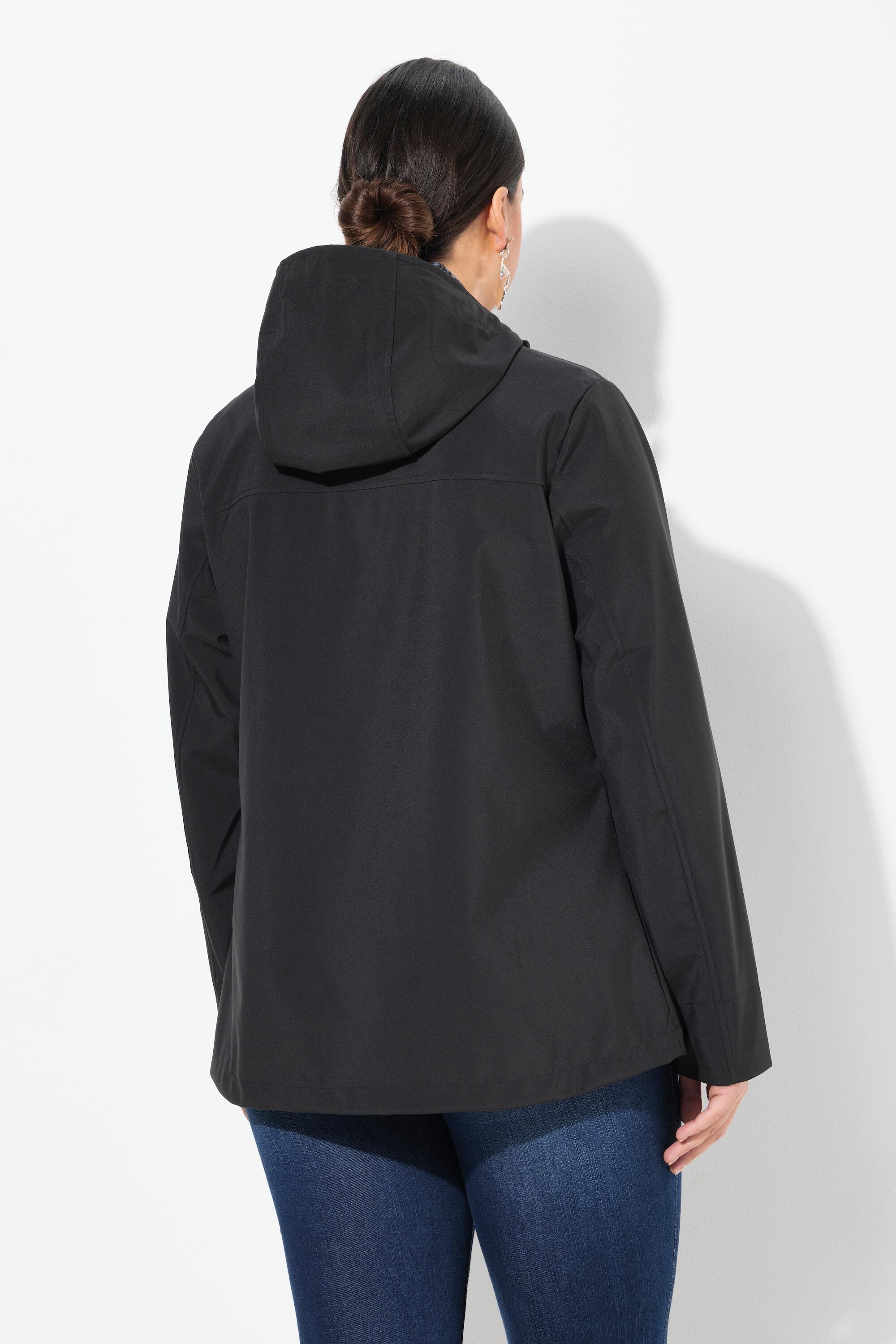 Femme Veste softshell HYPRAR à capuche. Matière déperlante. Boutons brandebourg 2/7