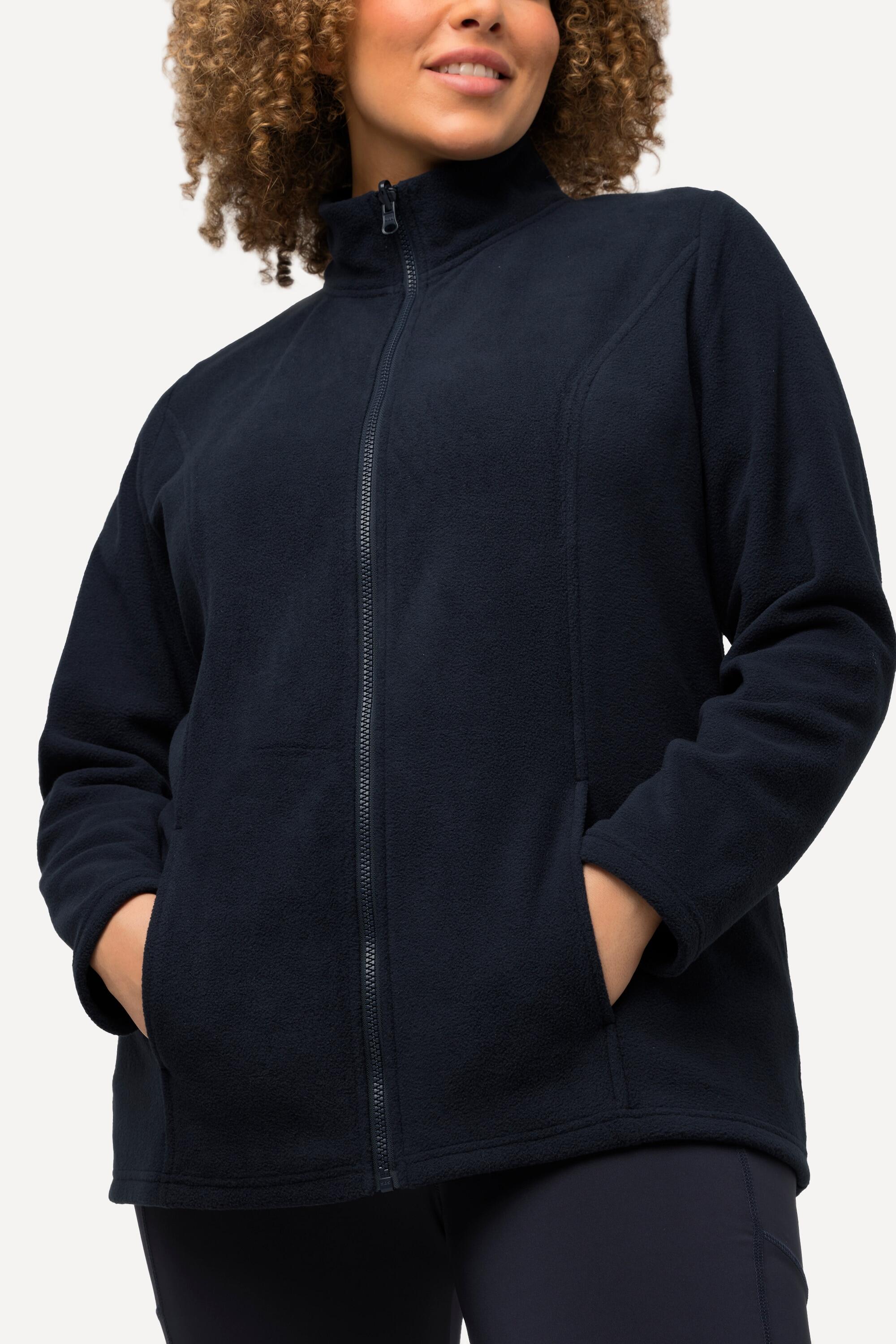 Femme Veste polaire système modulaire col droit 3/5