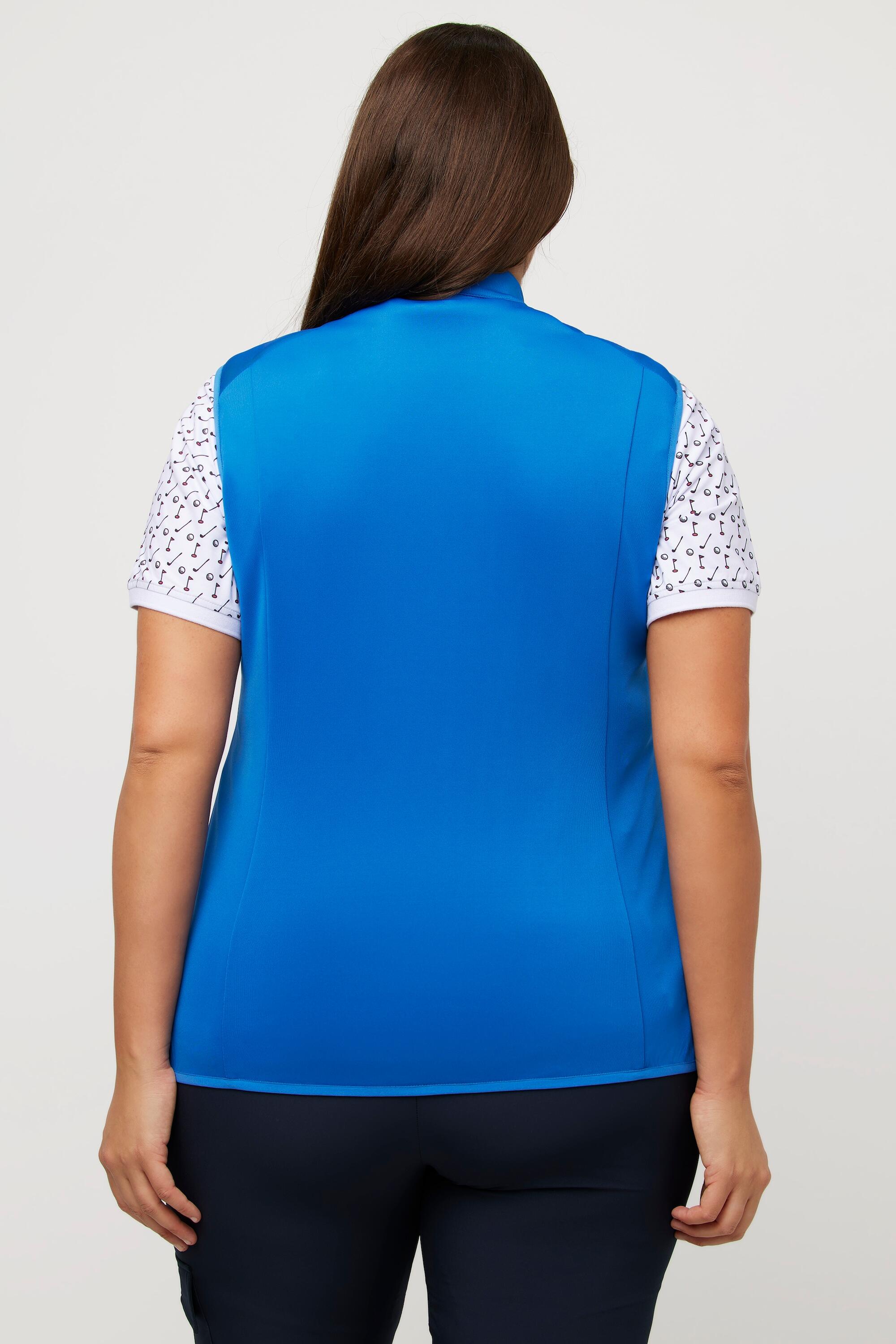 Femme Gilet de golf dans un mélange de matières power stretch col montant 2/5