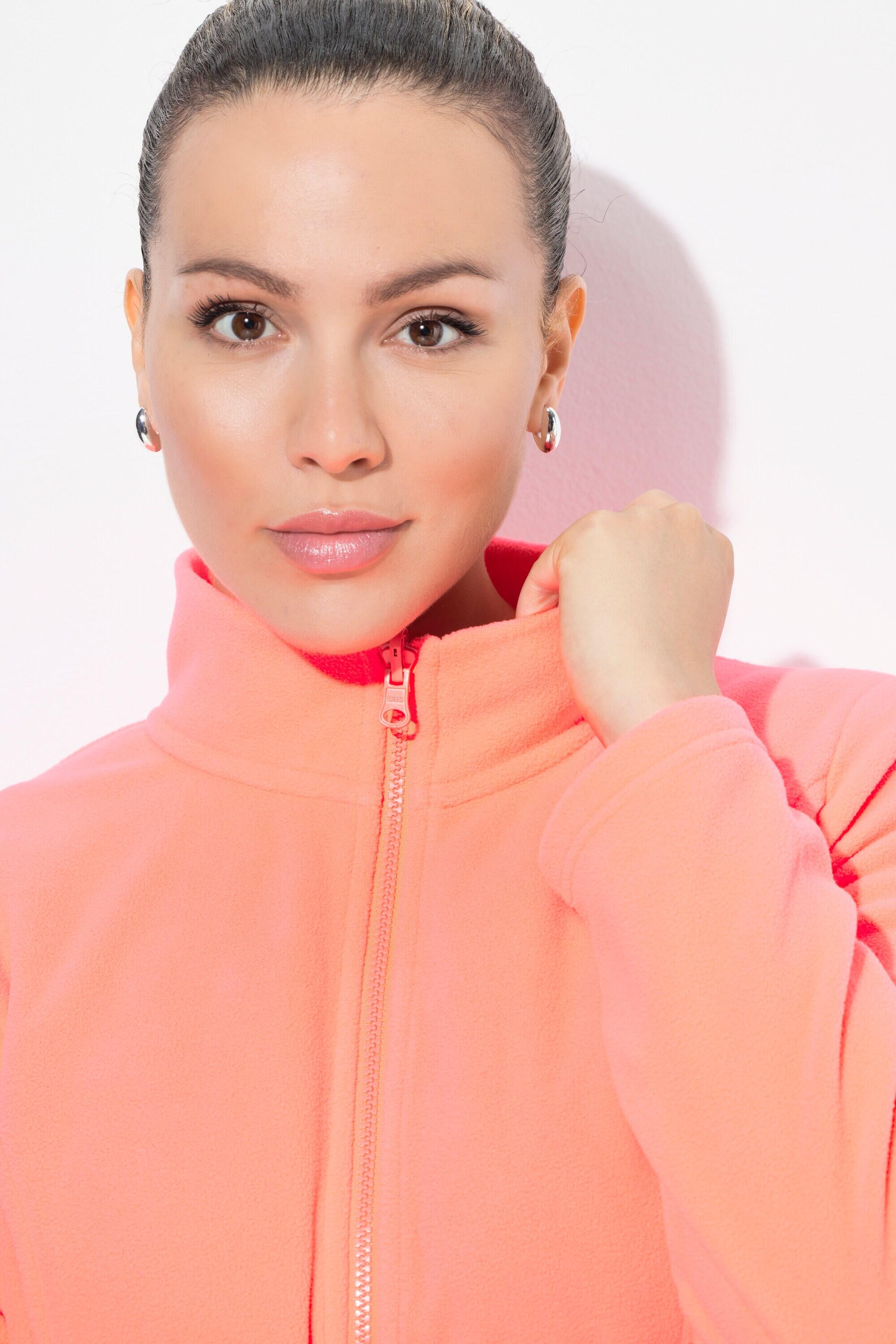 Femme Veste polaire système modulaire col droit 3/7