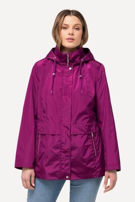 Damen HYPRAR Windbreaker-Jacke wasserabweisend Kapuze