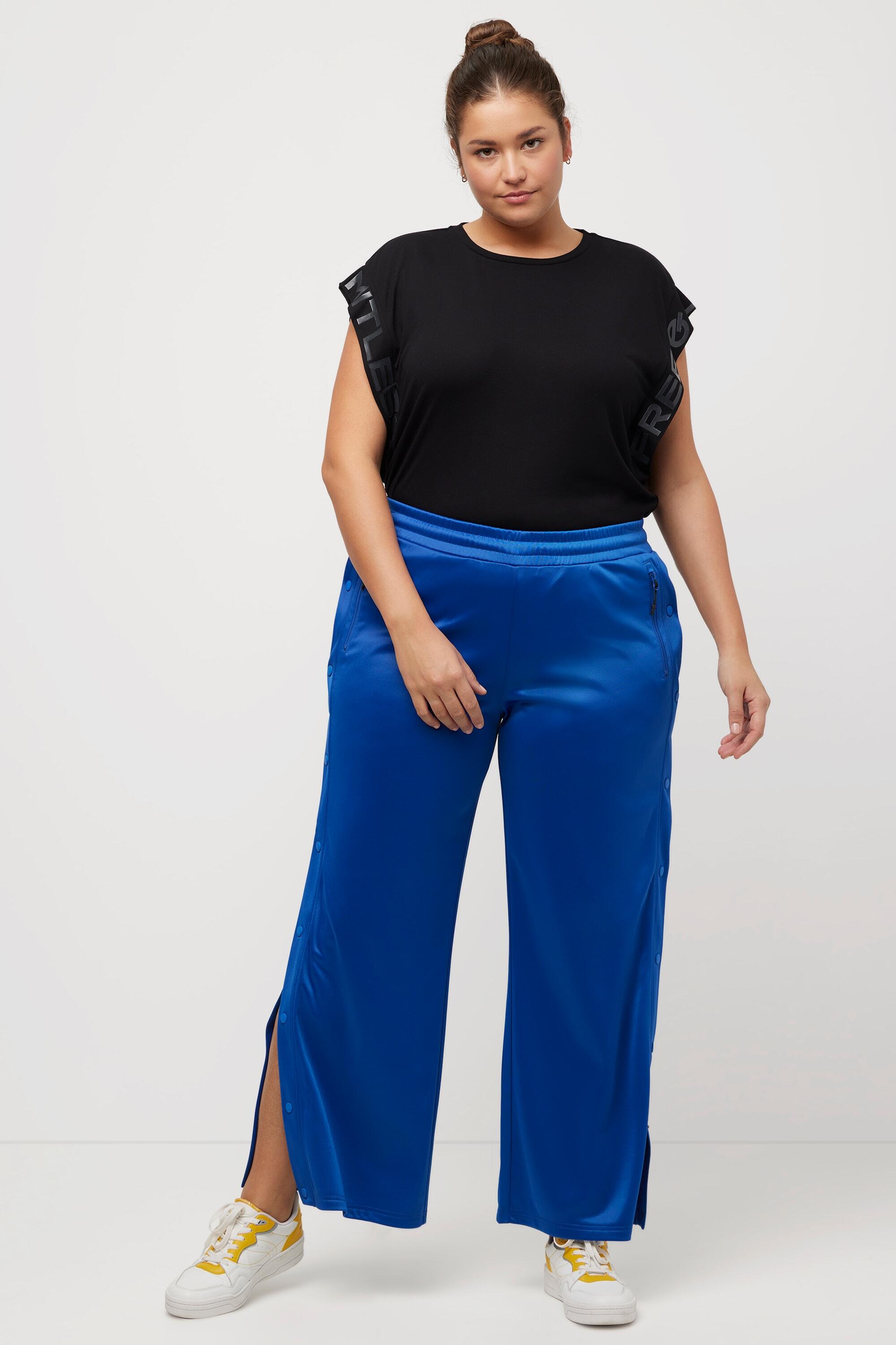 Femme Pantalon de jogging boutons jambes larges recyclé 4/6