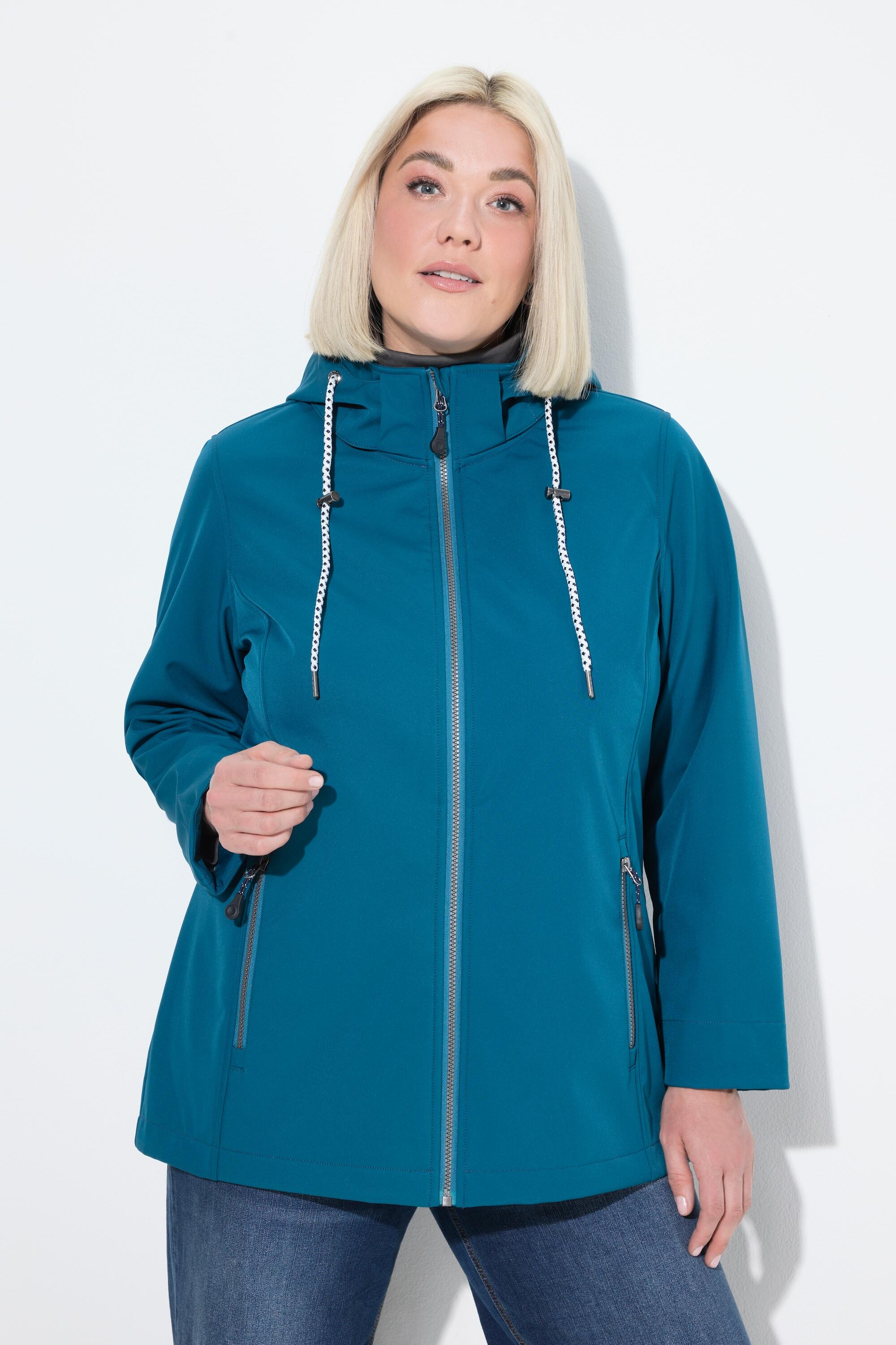 ULLA POPKEN HYPRAR Women's Water-Repellent Softshell Jacket - Blue