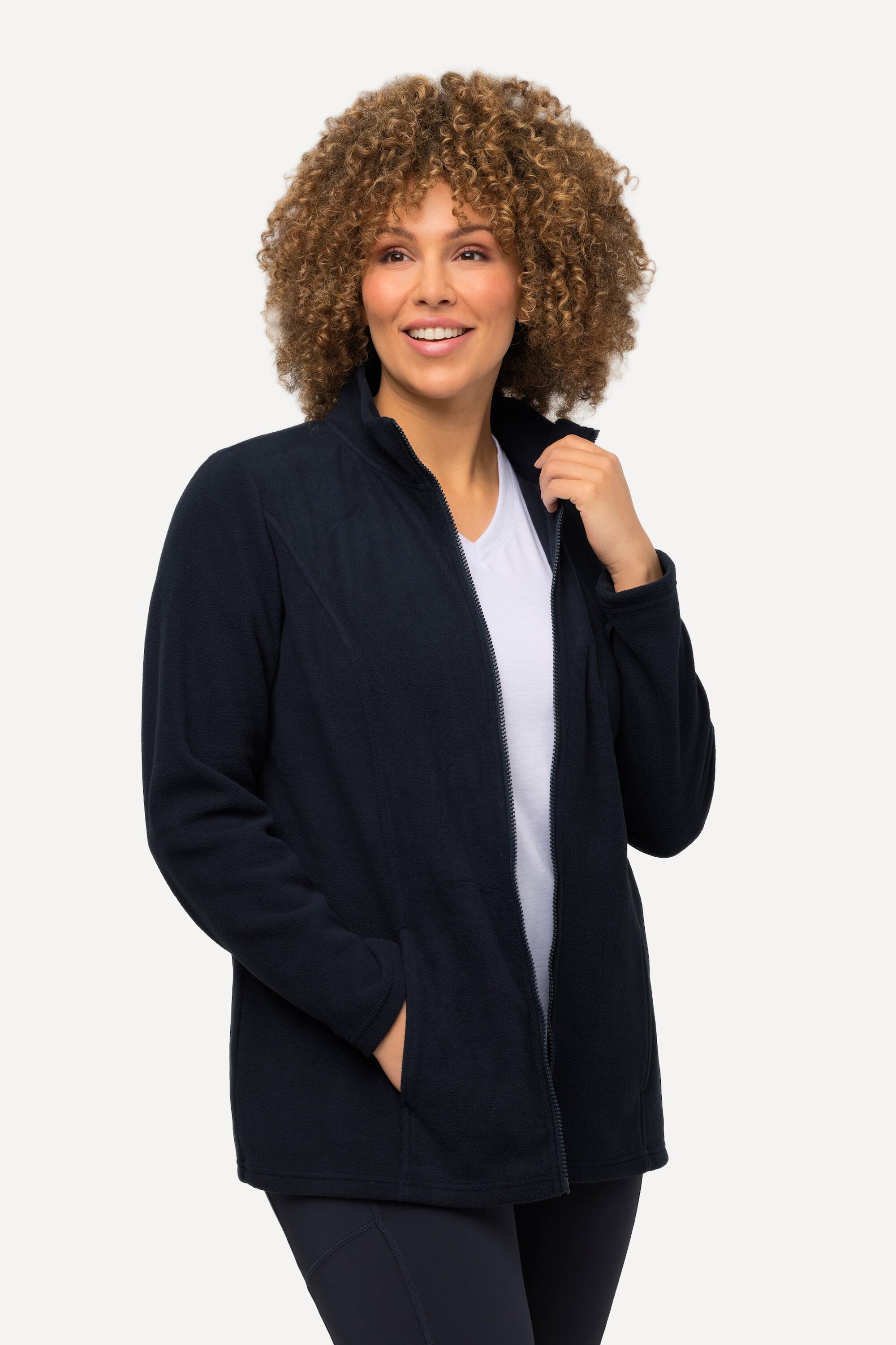 Femme Veste polaire système modulaire col droit 4/5