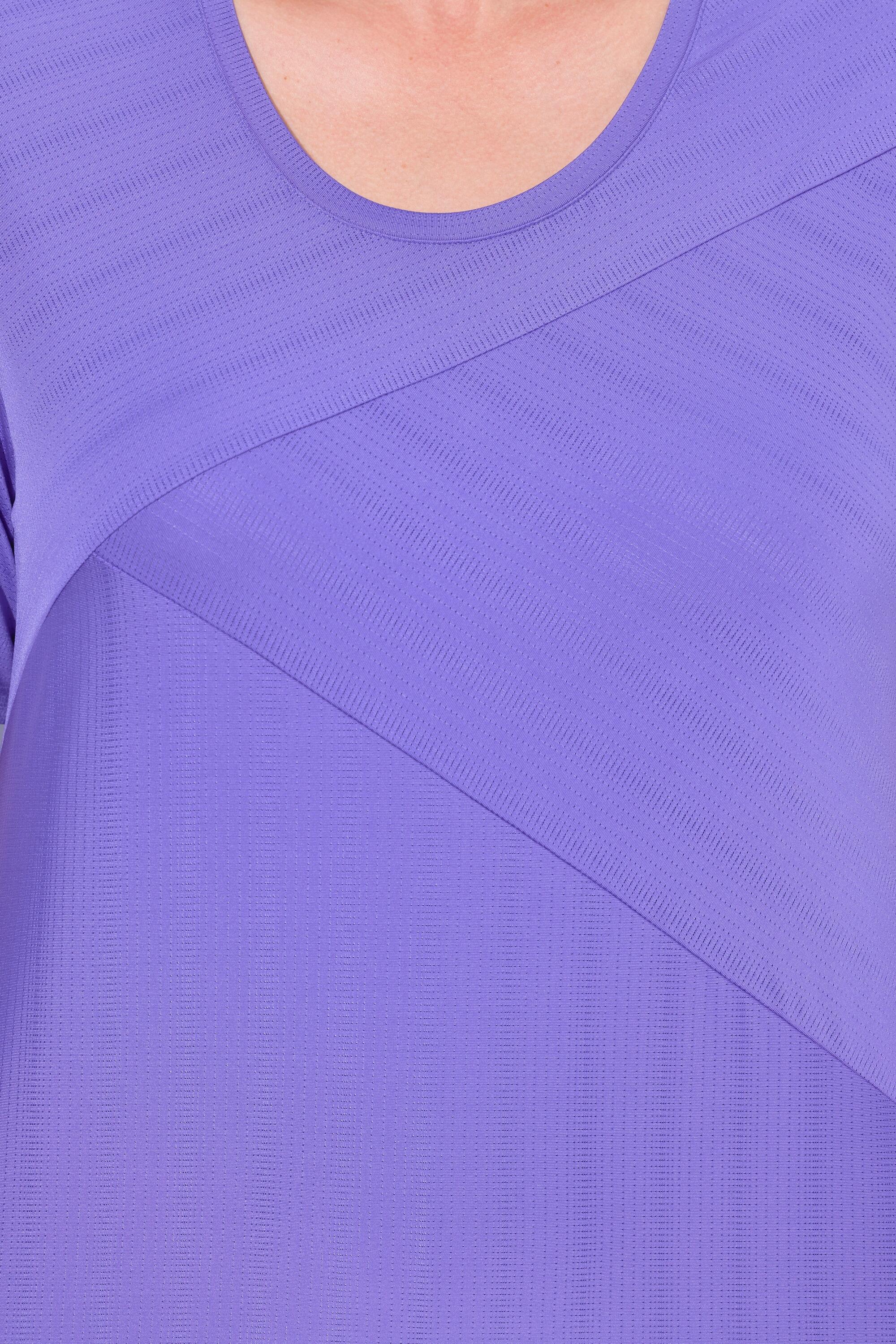 Femme T-shirt technique. Col rond manches longues. Séchage rapide 3/6
