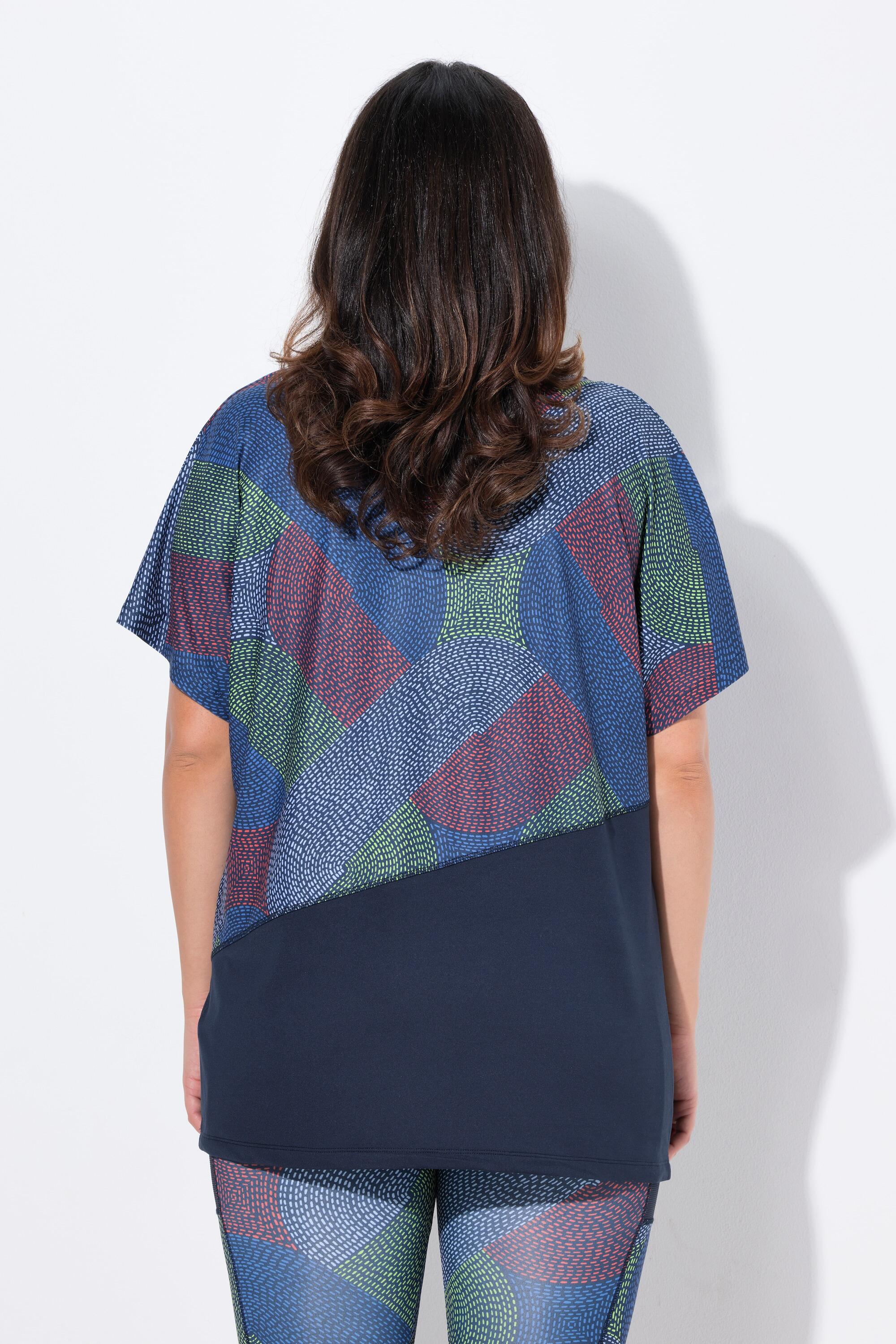 Femme T-shirt de sport oversize. Manches courtes. Matière recyclée 2/7