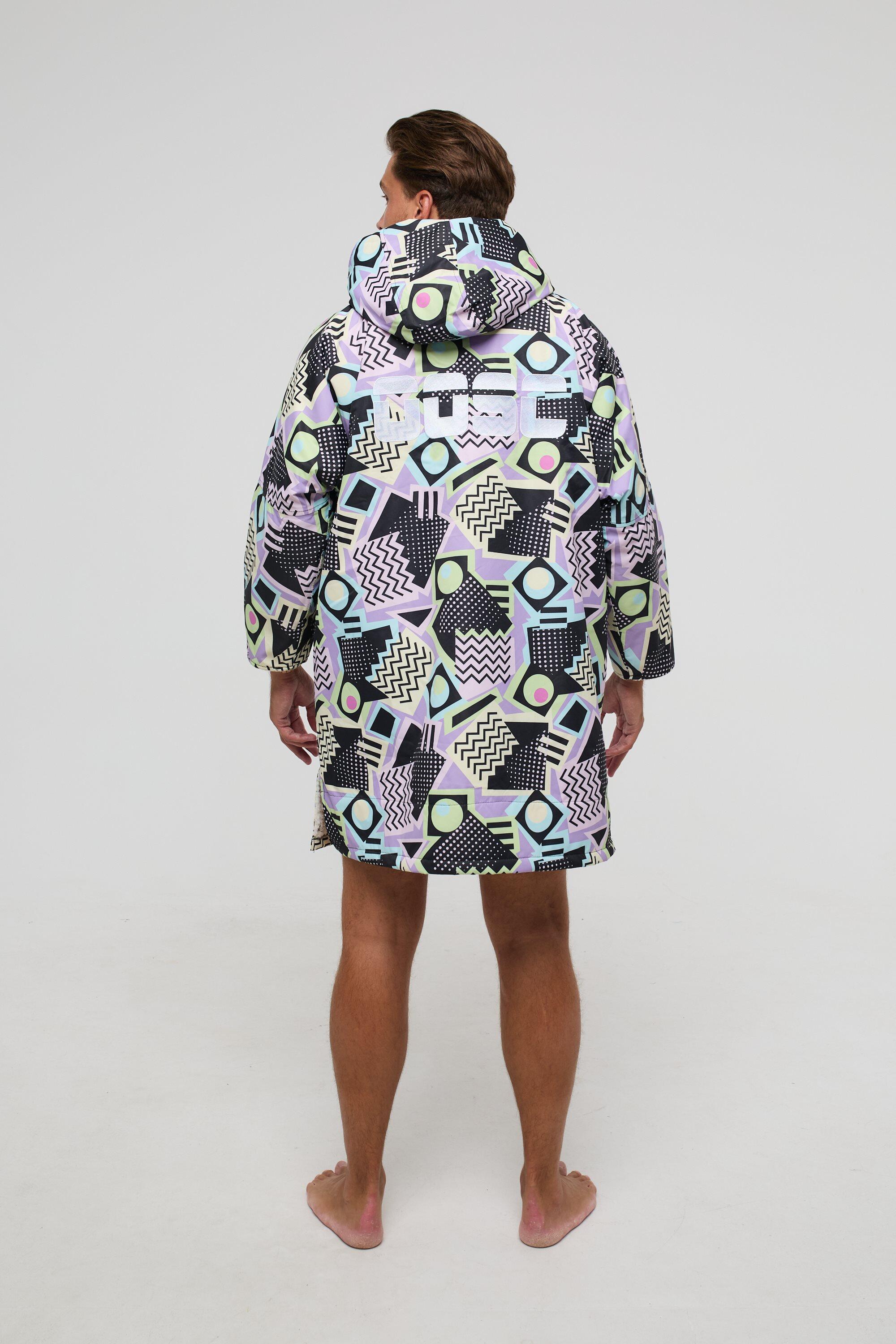 Heren Omkleed-poncho Sherpa-Voering Saved By The Bell 3/7