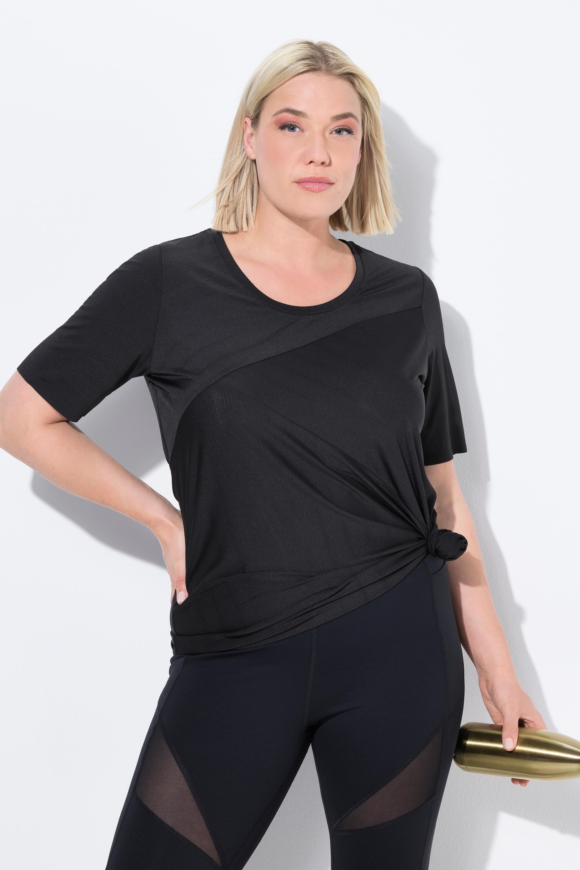 Femme T-shirt technique. Col rond manches longues. Séchage rapide 5/6