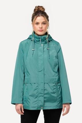 Damen HYPRAR Windbreaker-Jacke wasserabweisend Kapuze