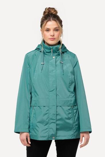 Damen HYPRAR Windbreaker-Jacke wasserabweisend Kapuze