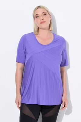Dames functioneel shirt sneldrogend ronde hals lange mouwen