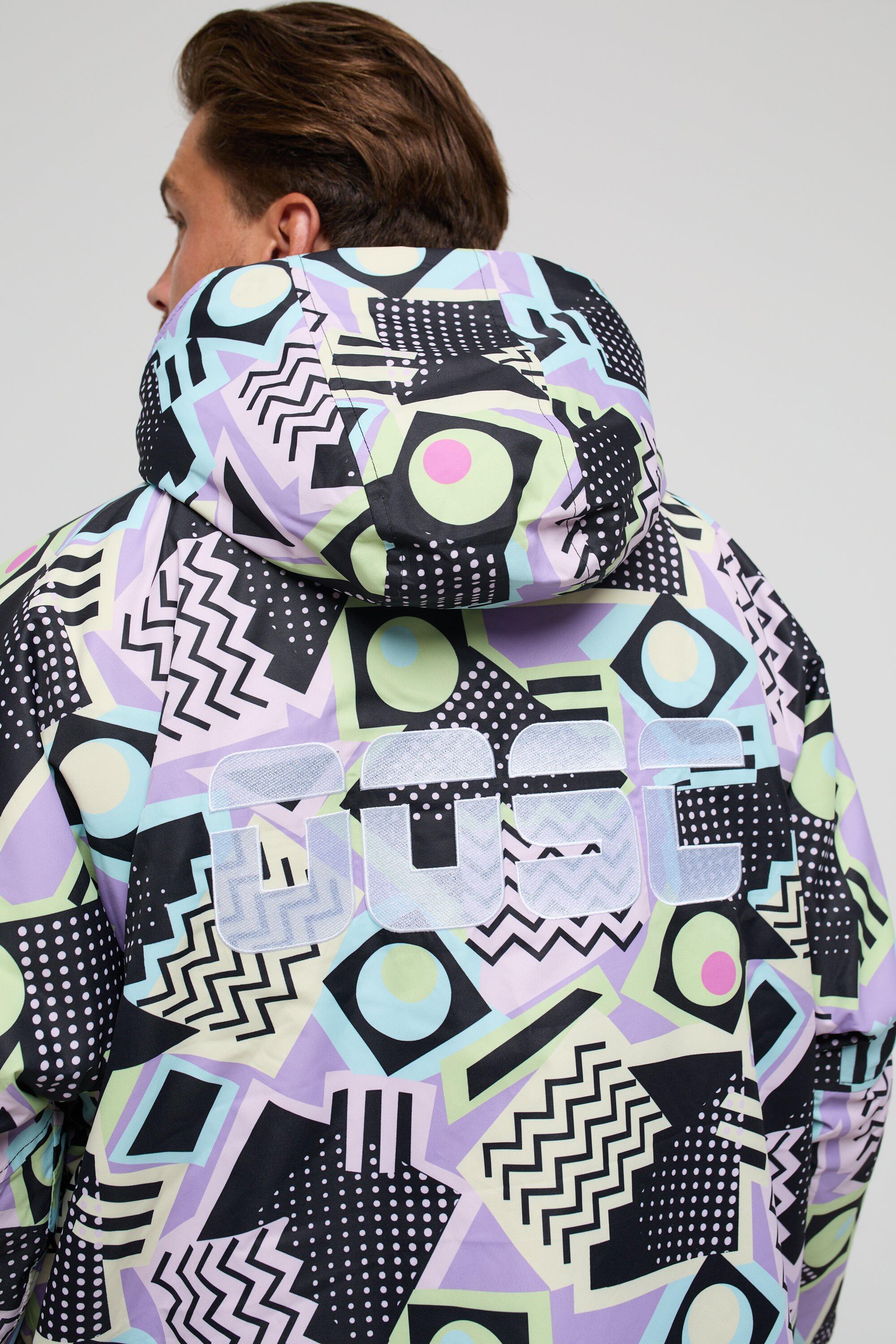 Heren Omkleed-poncho Sherpa-Voering Saved By The Bell 5/7