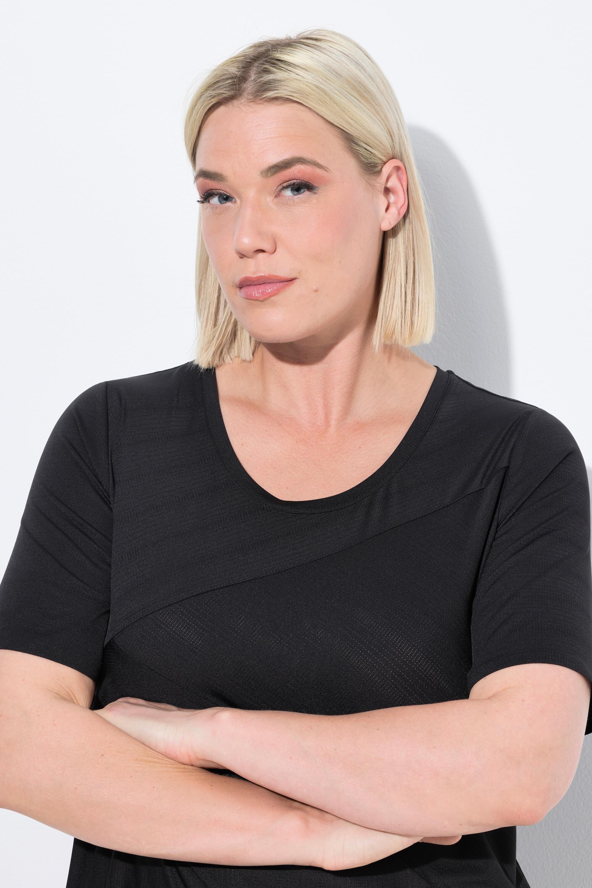 Femme T-shirt technique. Col rond manches longues. Séchage rapide 4/6
