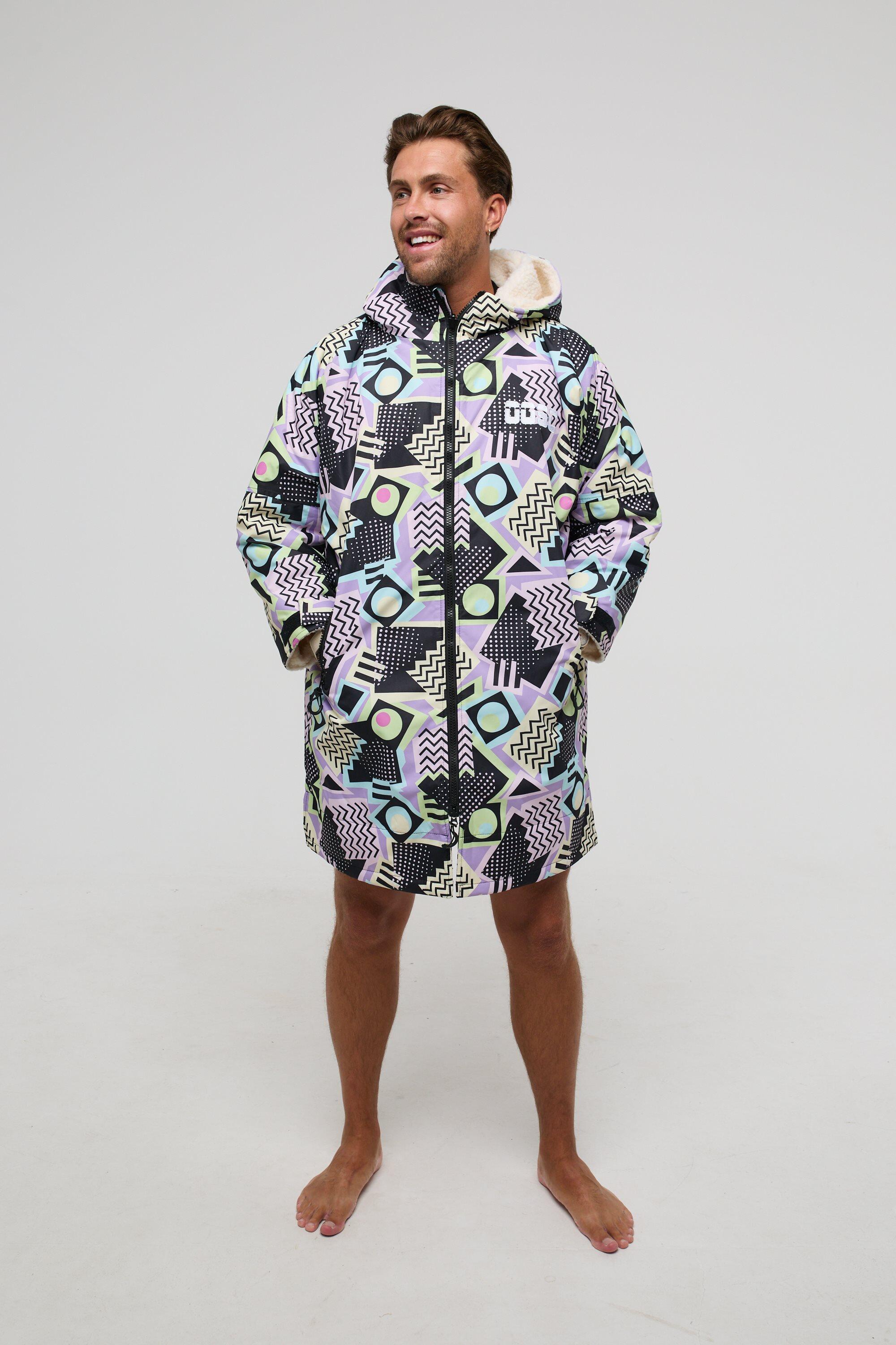 OOSC Saved By The Bell with Cream Sherpa Changing Robe