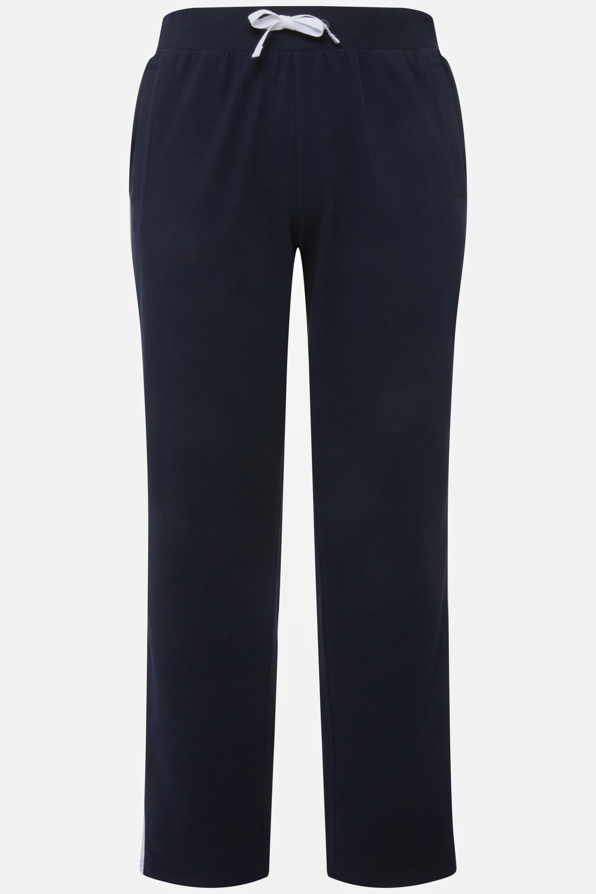 Femme Pantalon de jogging ceinture élastique galons 5/6
