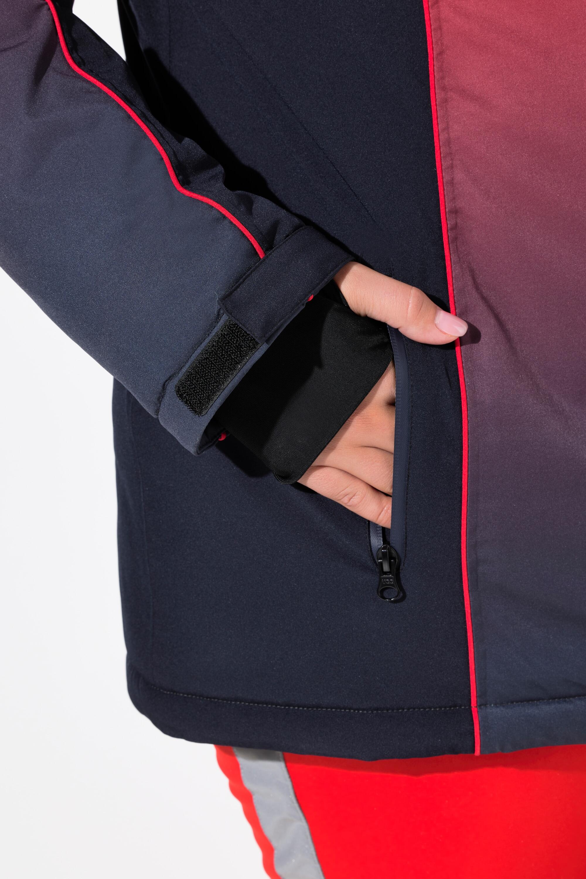 Femme Veste technique imperméable avec pare-neige et dégradé de couleurs 3/7