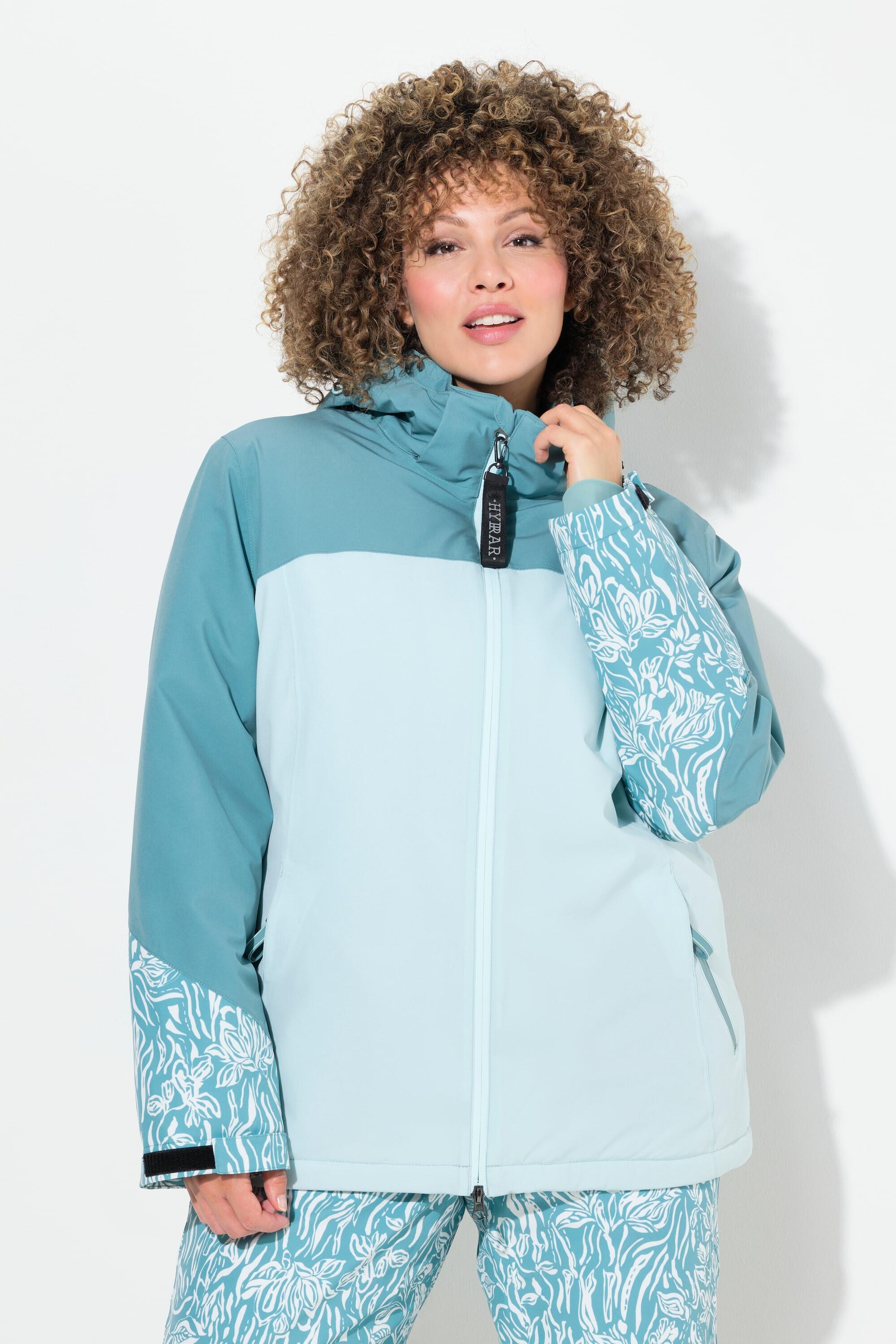 ULLA POPKEN HYPRAR Women's Technical Jacket Waterproof 5,000 mm Green, with Hood