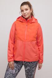 Femme Veste softshell technique empiècements matelassés