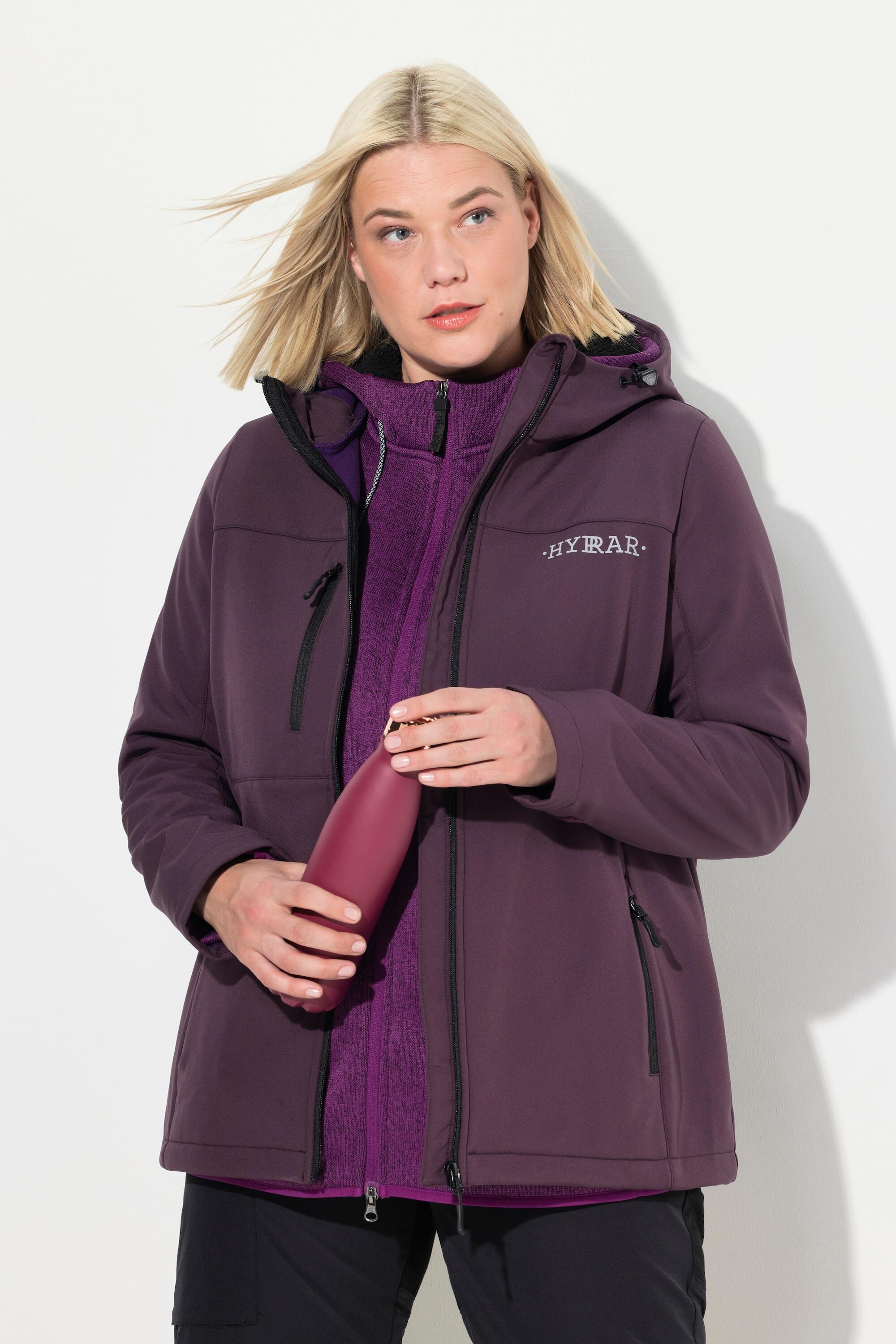 Damen HYPRAR Softshelljacke wasserabweisend Stretch Reflektor 5/6