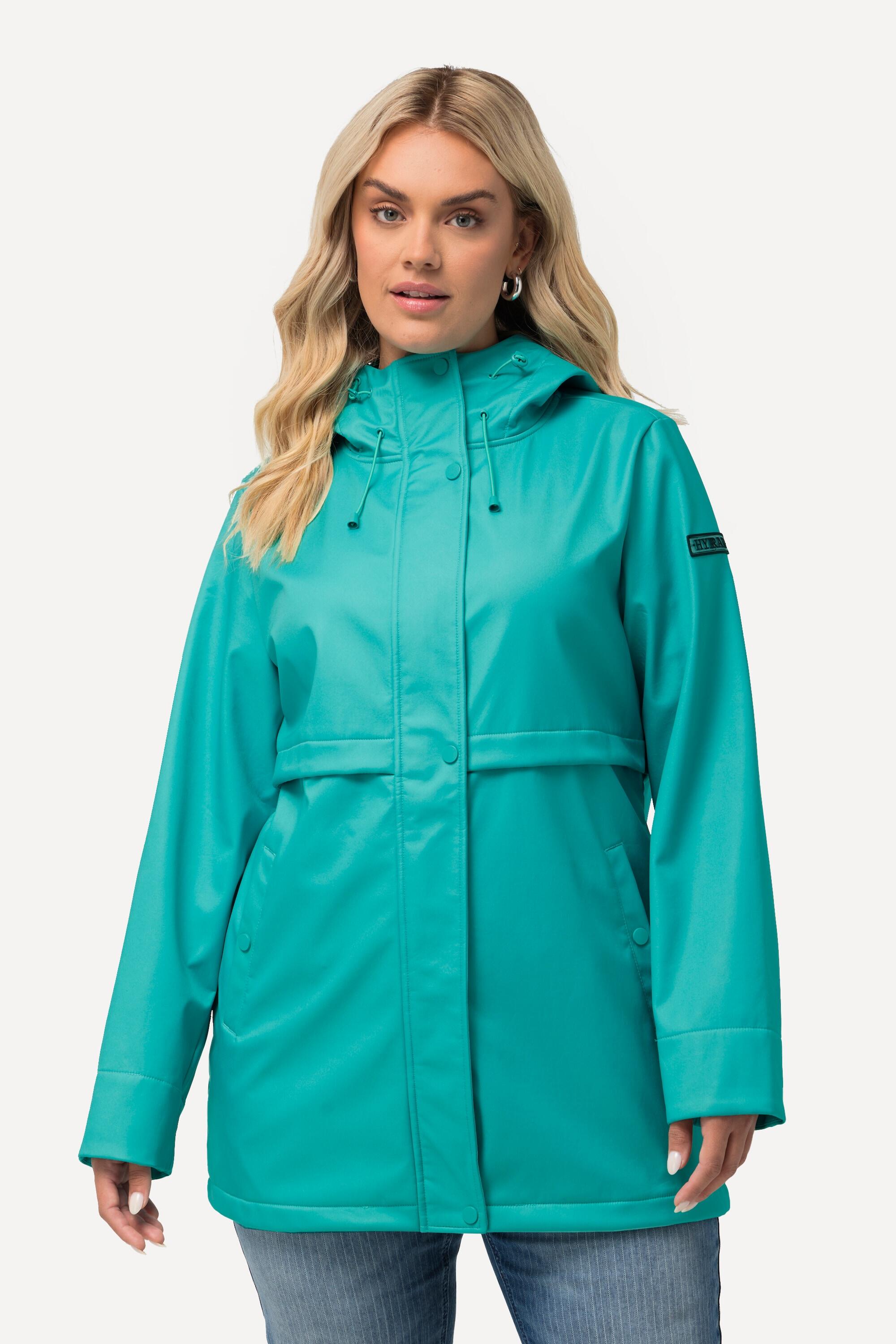 ULLA POPKEN HYPRAR Women's Waterproof Softshell Jacket with Fleece Lining Blue