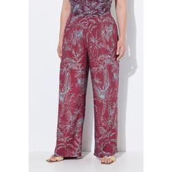 Femme Pantalon palazzo imprimé jungle. Jambe large et taille élastique