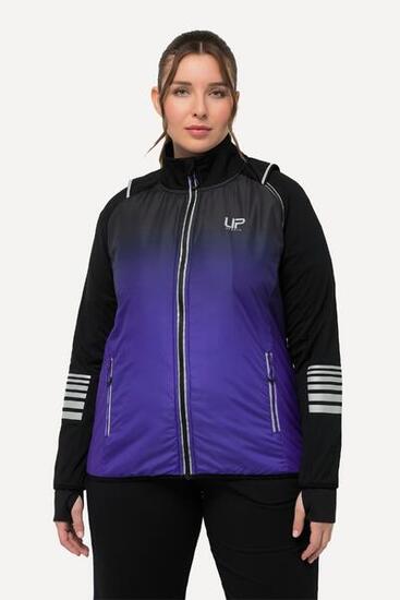 Femme Veste technique 2-en-1 détails réfléchissants