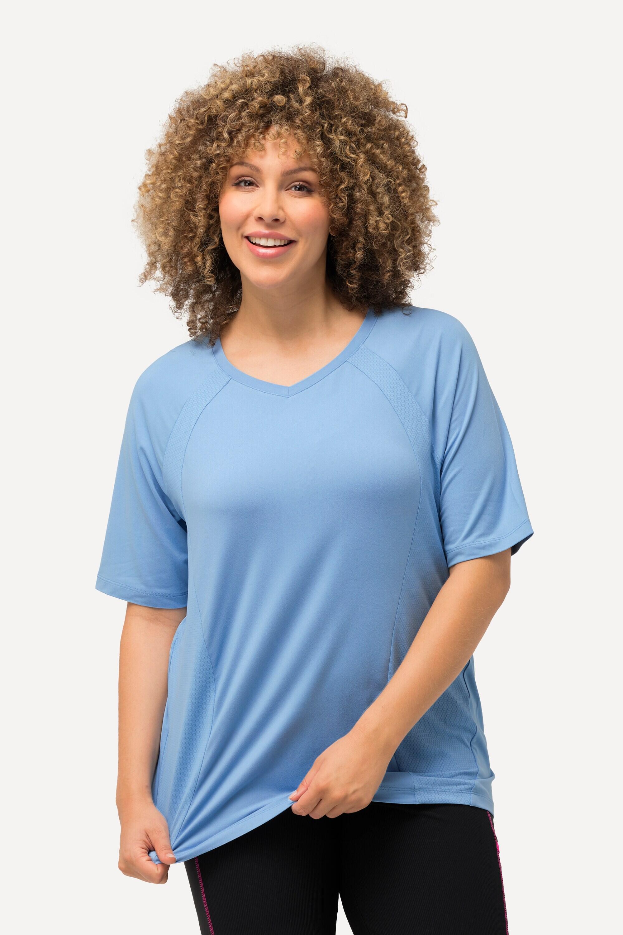 Femme T-shirt technique décolleté rond et manches courtes 4/5