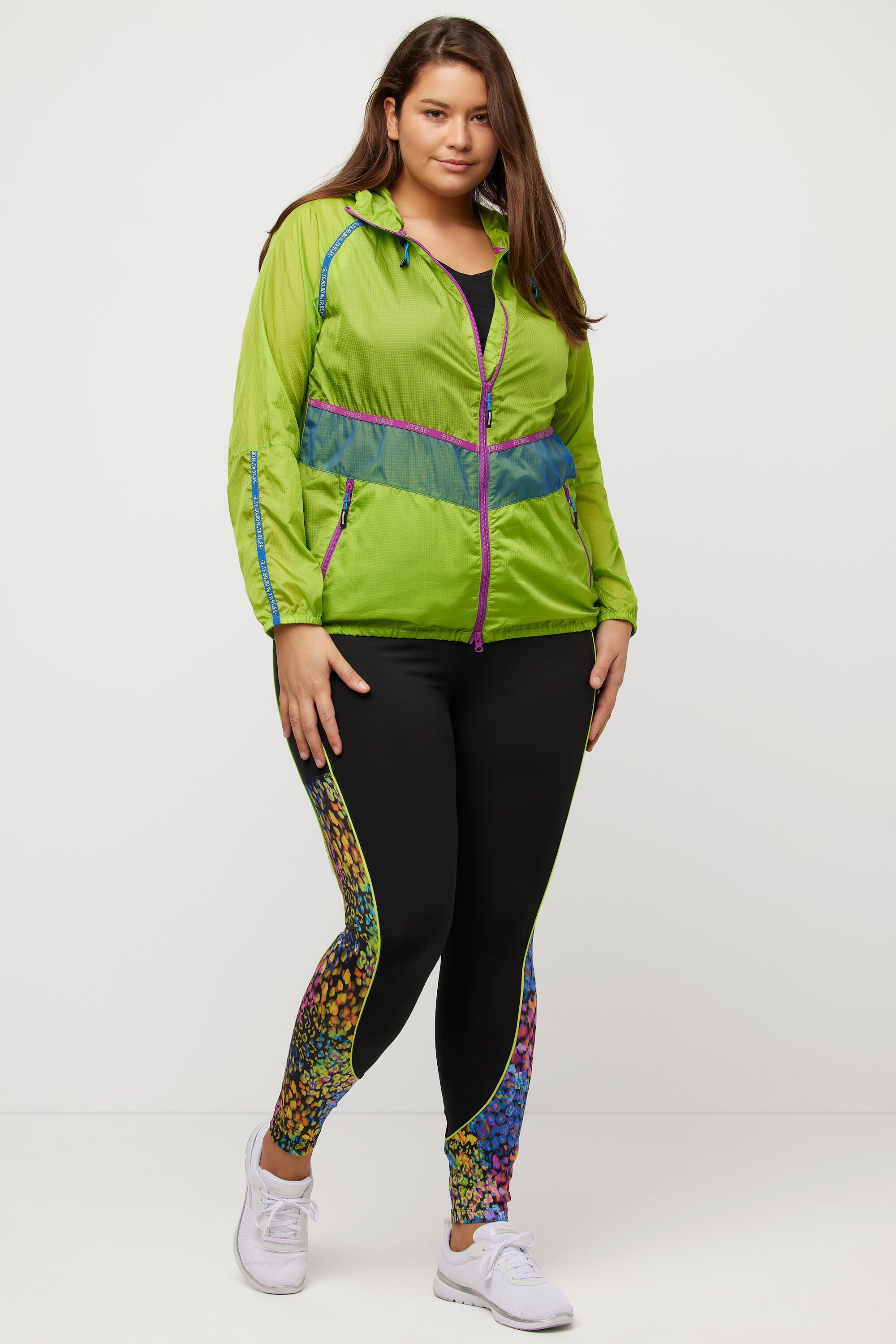 Femme Veste technique déperlante avec capuche et fermeture Éclair à double sens 4/5