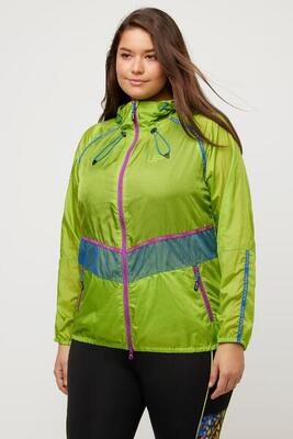 Dames functionele jas capuchon 2-weg zipper waterafstotend