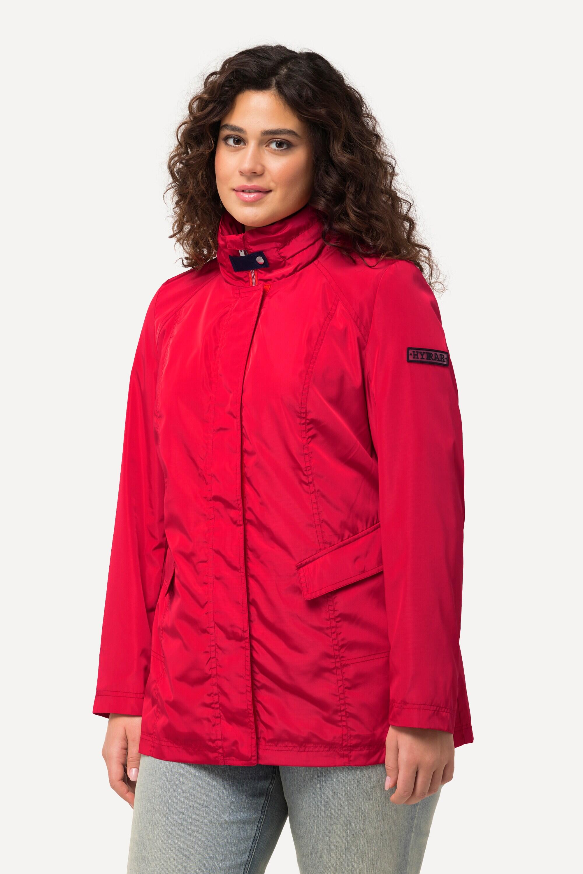 ULLA POPKEN Giacca tecnica HYPRAR donna comode colletto alto con cappuccio ROSA