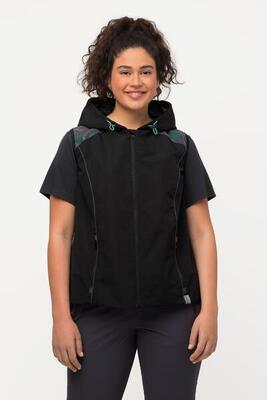 Dames hyprar functioneel mouwloos jack reflector waterafstotend