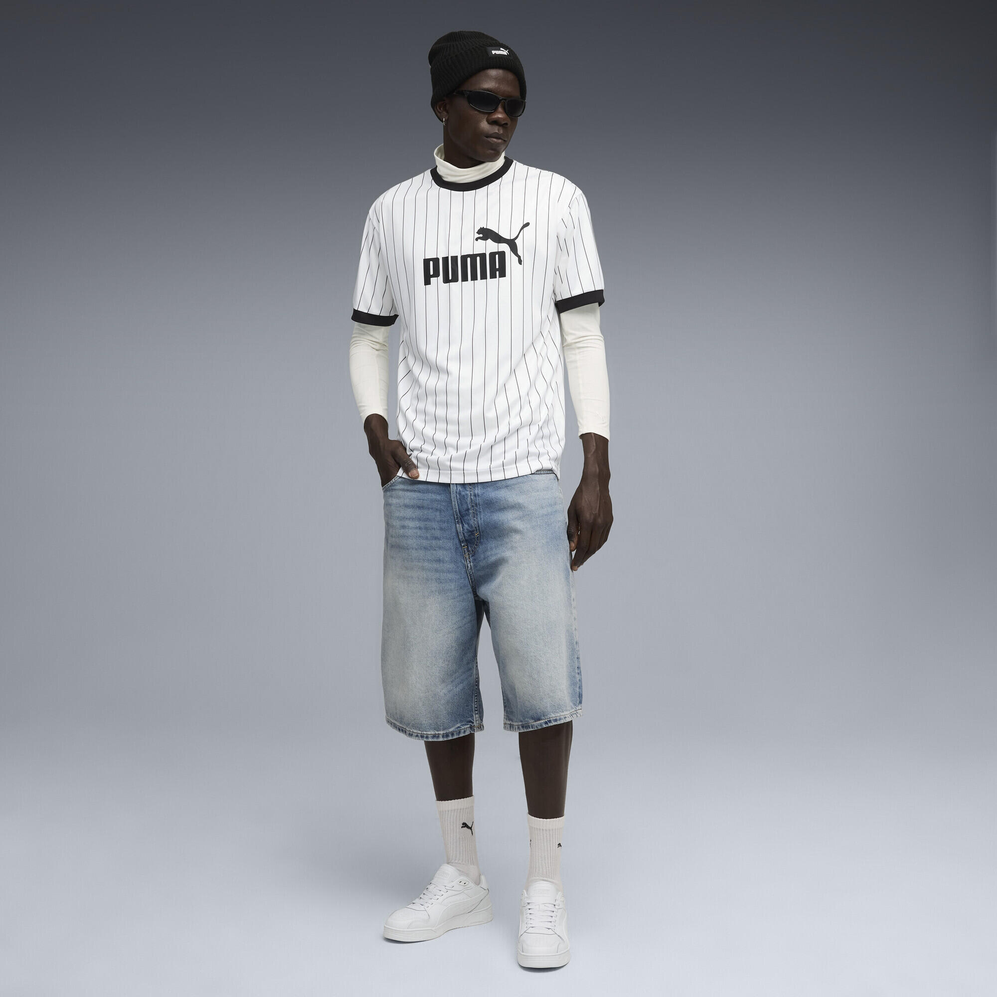 Felpa a righe Essentials da uomo PUMA 4/7