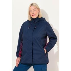 Femme Veste technique 2-en-1 imperméable manches amovibles