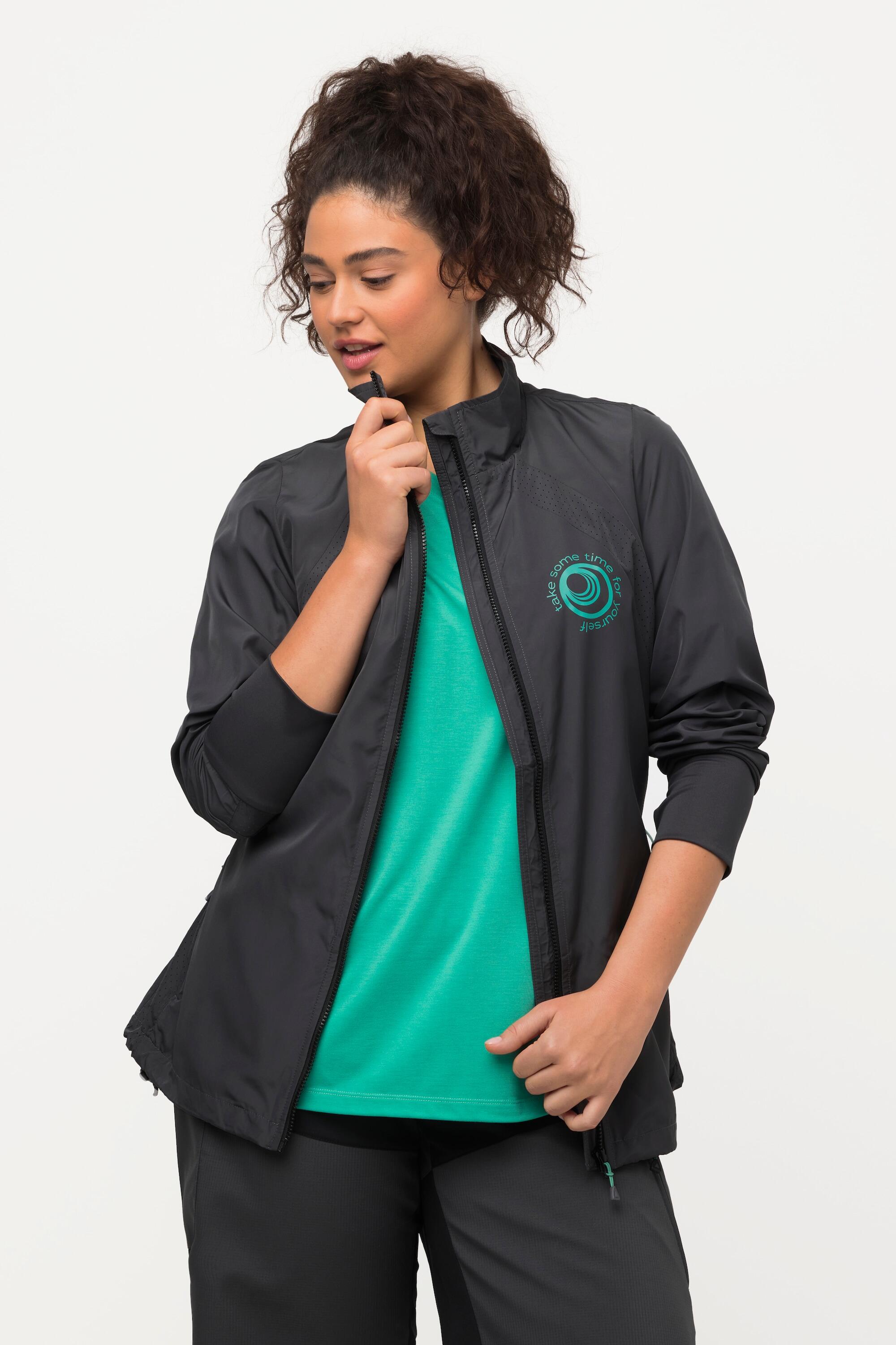 Femme Veste légère HYPAR à col montant et cordon coulissant matière recyclée 4/5
