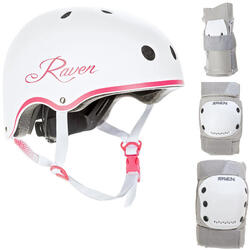 Kit pour vélo skateboard pour enfants et adultes casque Essto protections Dexard