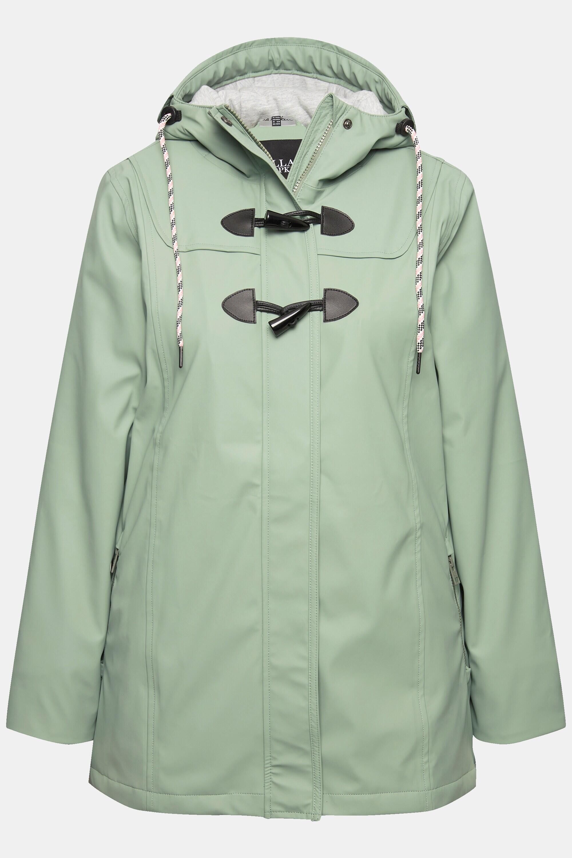Damen HYPRAR Regenjacke mit wasserdichter Funktion Knebelknöpfe Kapuze 9/9