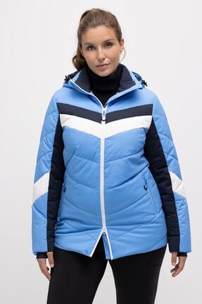 Damen Performancejacke wasserabweisend Schneefang 2-Wege-Zipper