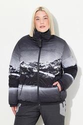 Femme Doudoune technique HYPRAR imperméable col montant