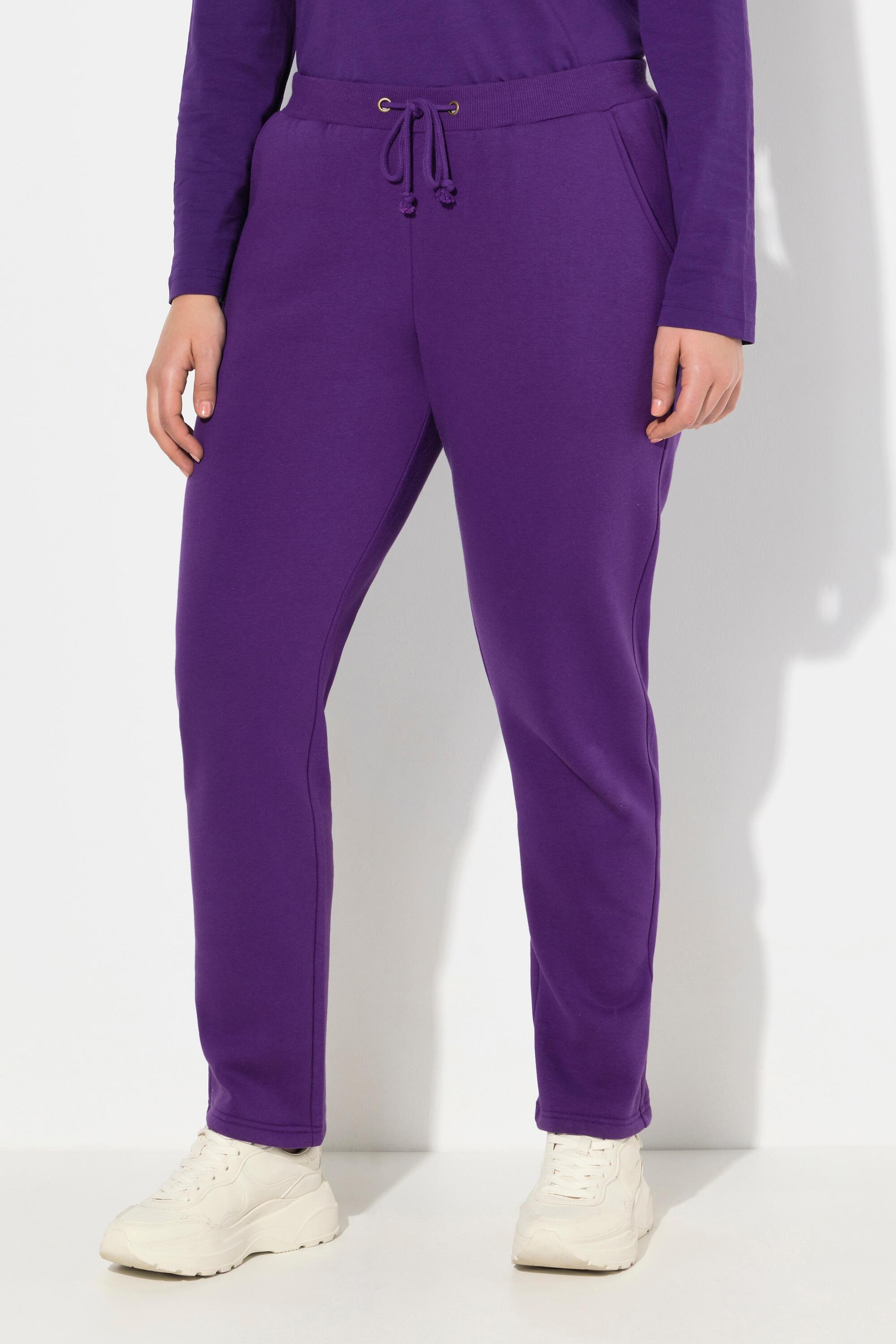 ULLA POPKEN Pantalone in felpa donna Viola