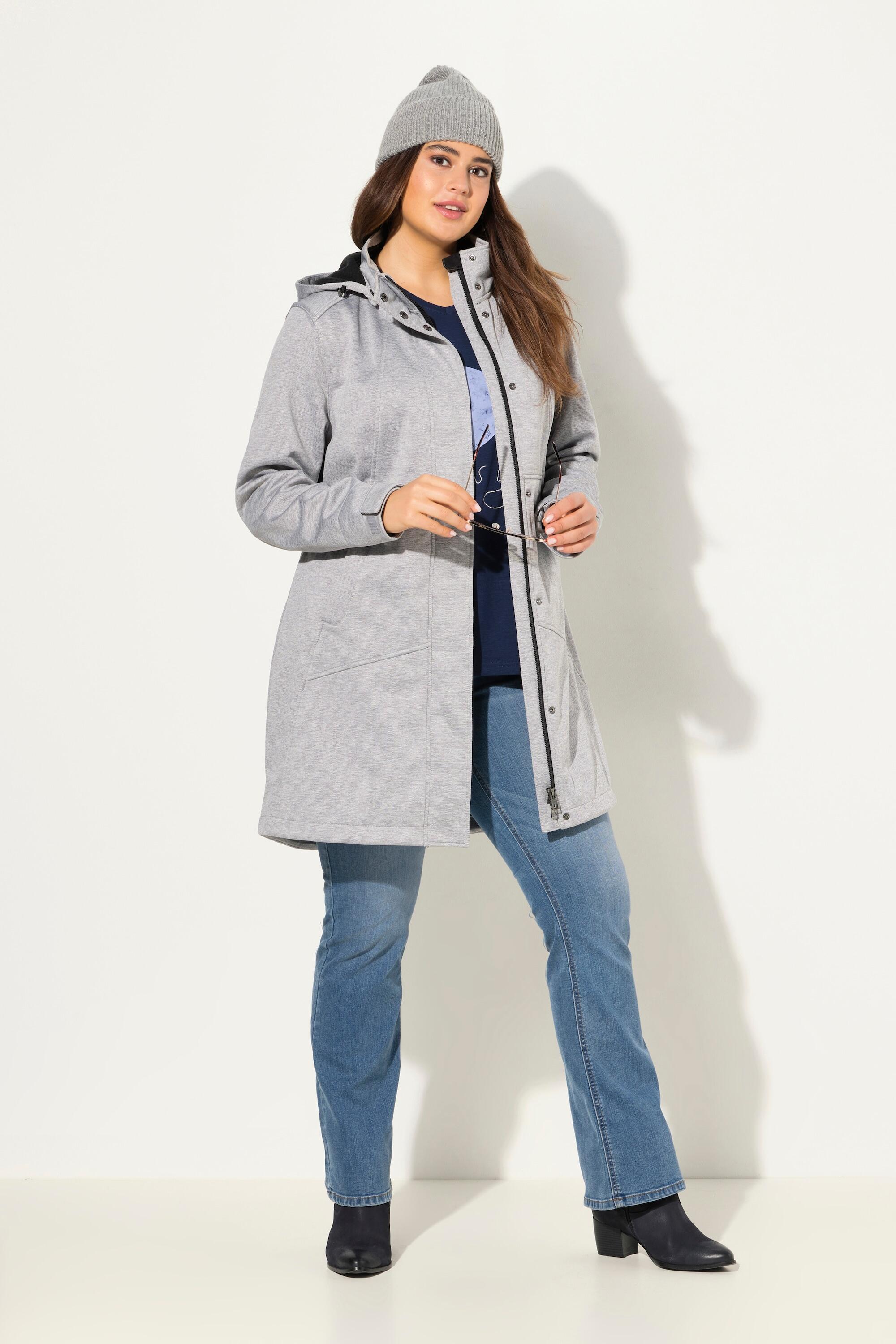 Femme Veste technique HYPRAR à capuche tissu Softshell imperméable 5/6