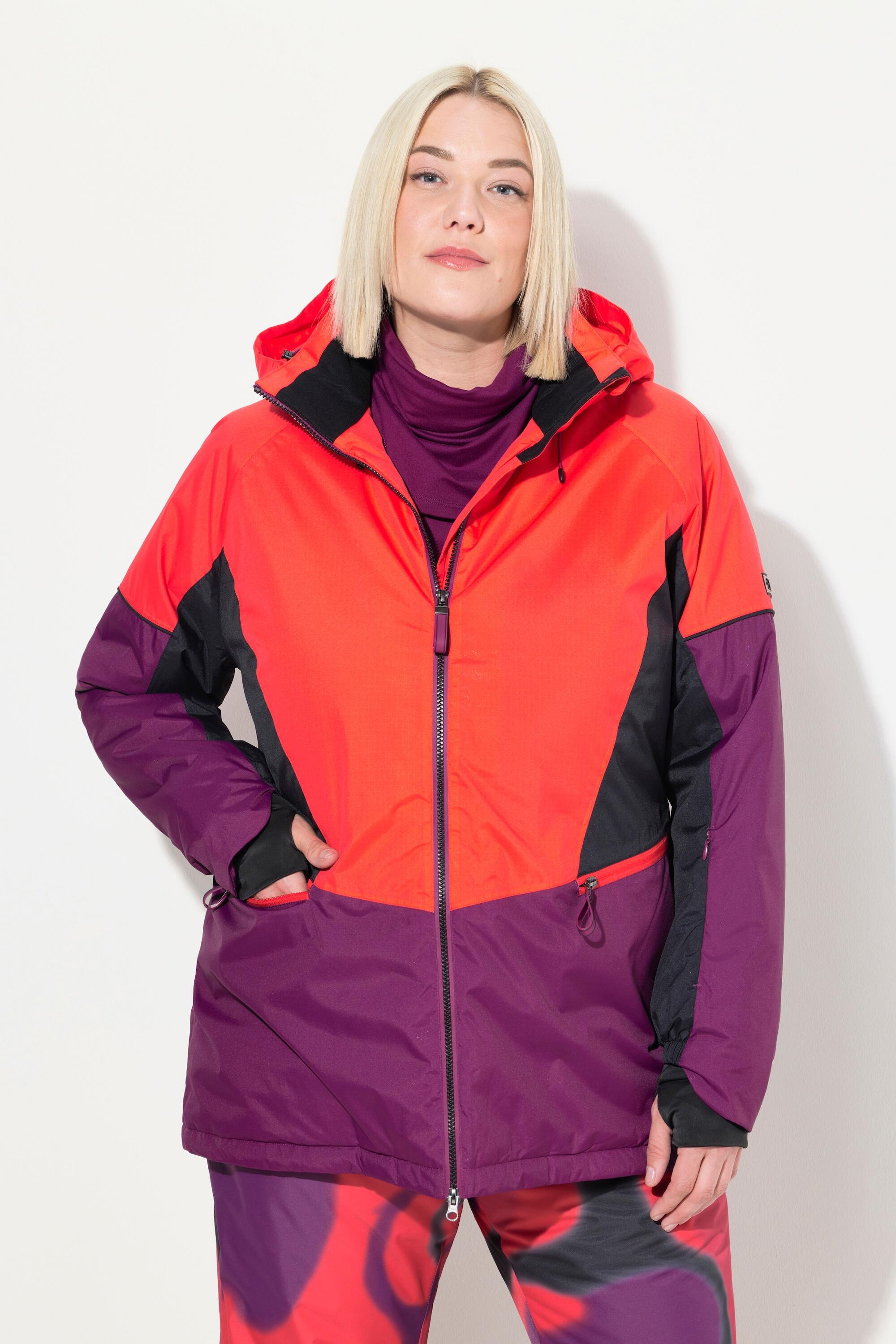 ULLA POPKEN HYPRAR Women's Technical Waterproof Jacket orange, recycled polyester