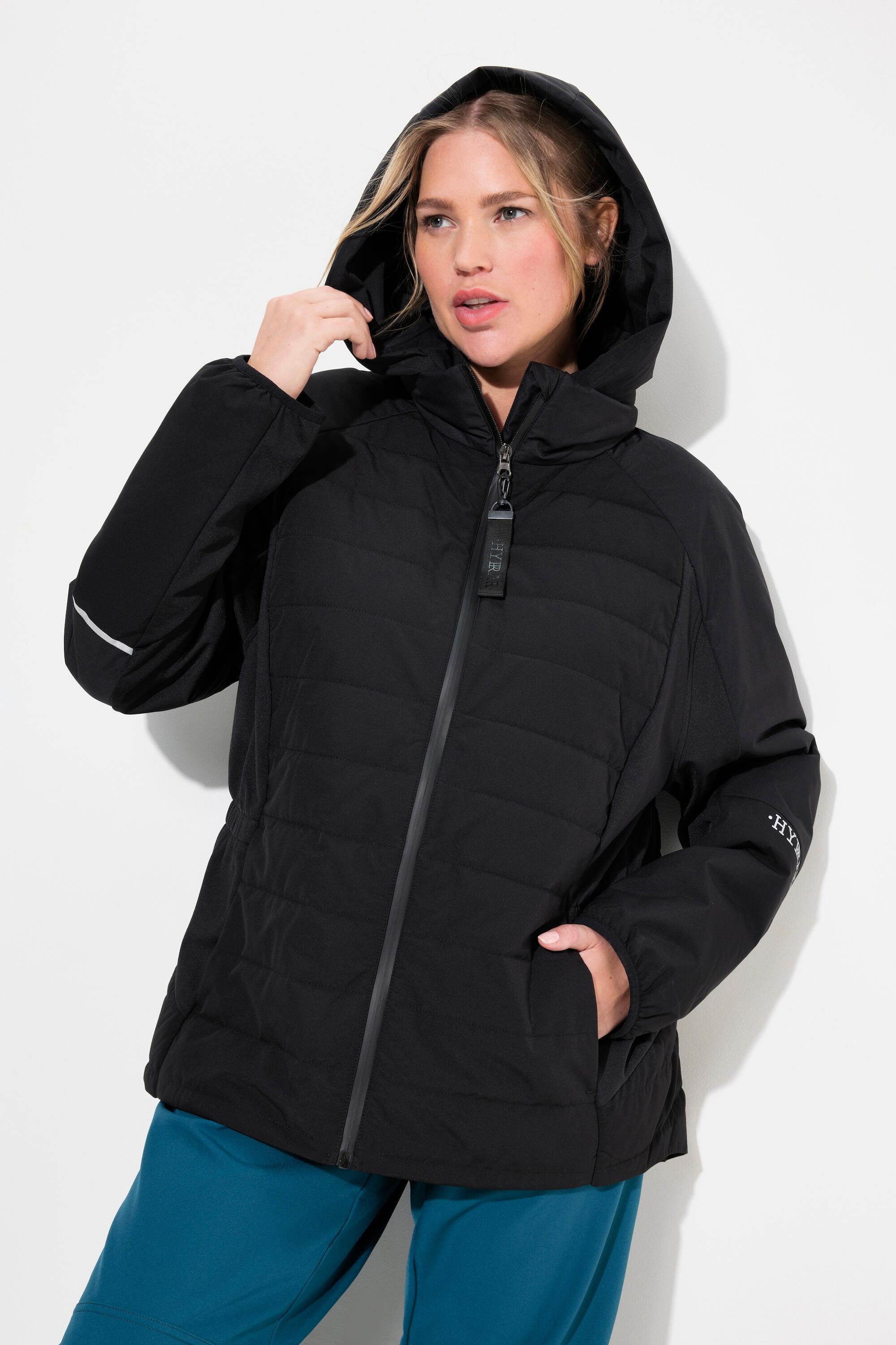Femme Veste technique hybride HYPRAR imperméable matière stretch 4/5
