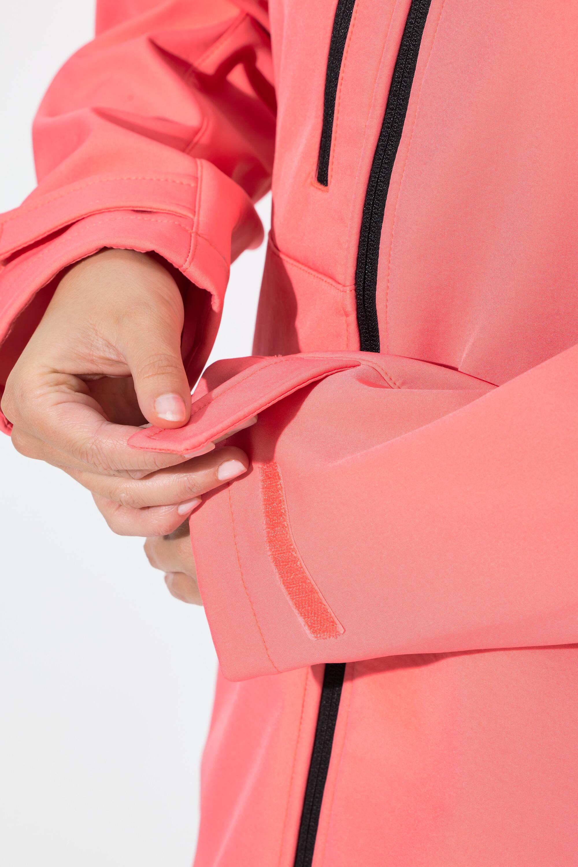 Femme Veste Softshell HYPRAR déperlante matière stretch et imprimé réfléchissant 3/7