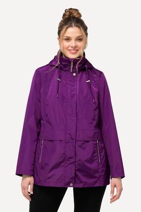 Damen HYPRAR Windbreaker-Jacke wasserabweisend Kapuze