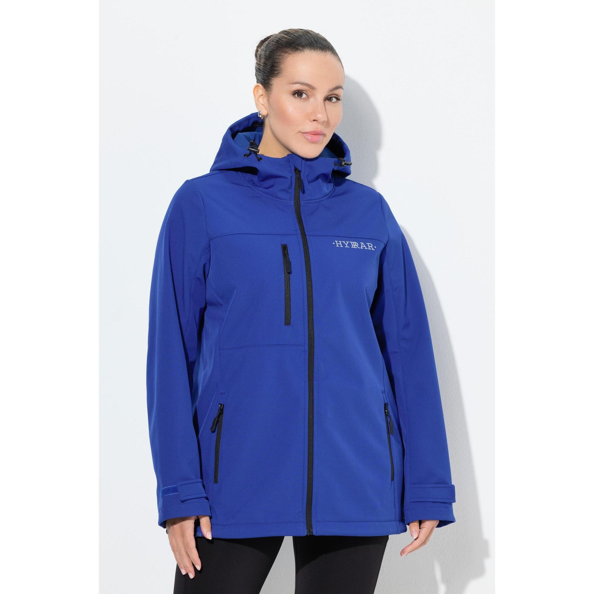 Ulla Popken - Femme Veste Softshell Hyprar Déperlante Matière Stretch Et Imprimé Réfléchissant - Softshell - Multicolore - Decathlon