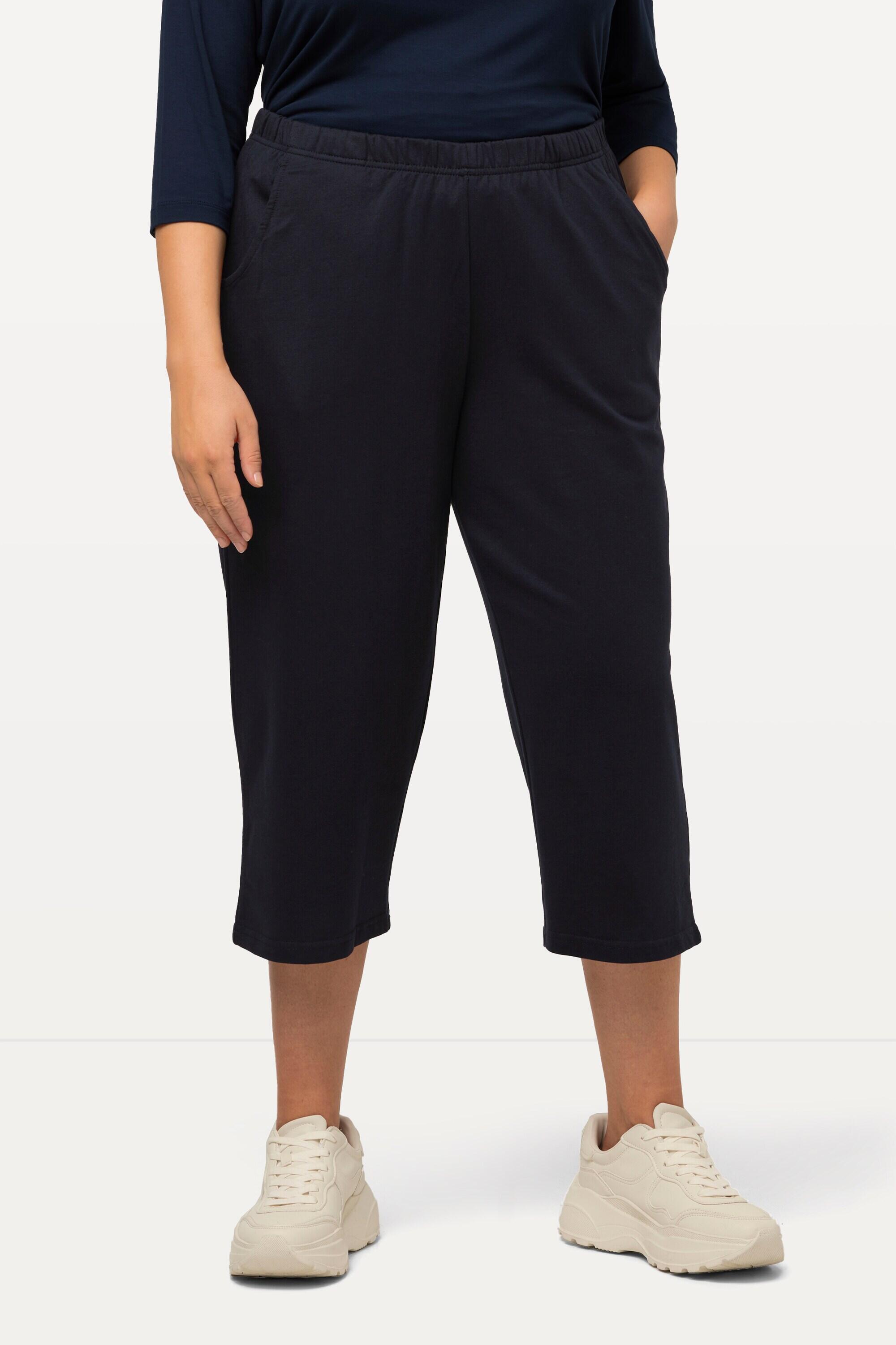 Femme Pantalon de jogging 7/8 jambe droite et taille élastique 1/5